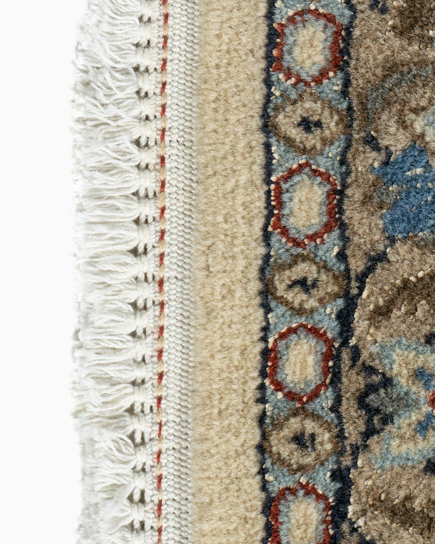 Vintage Persian Nain Area Rug 5'3 x 8'11 im Angebot 3