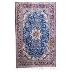 Vintage Persian Nain Rug 5'0'' x 8'3''