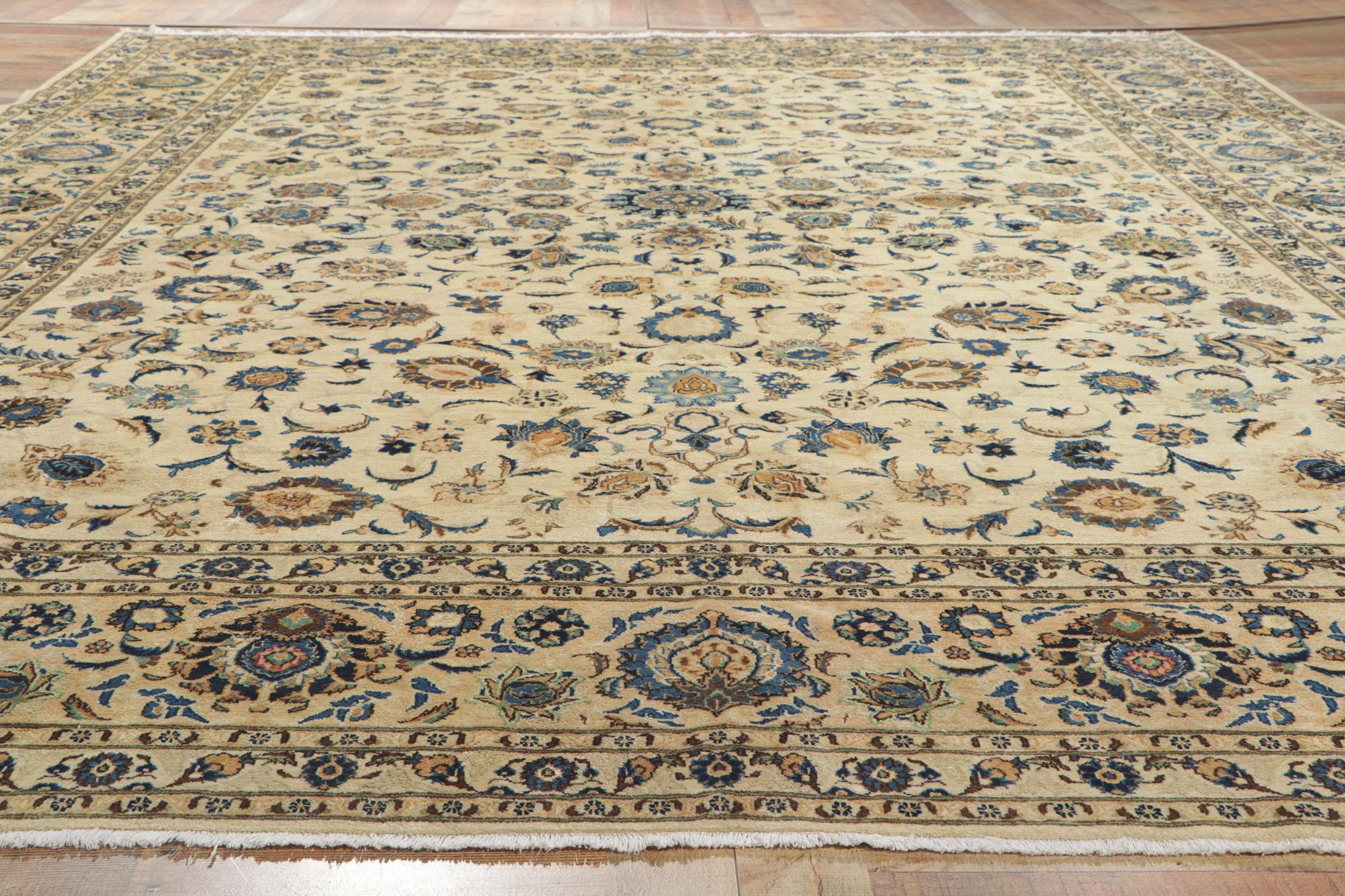 Vintage Persian Nain Rug For Sale 1