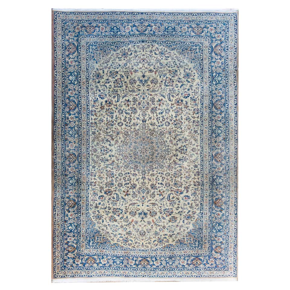 Persian Nain Rug For Sale at 1stDibs