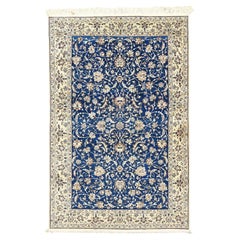 Vintage Persian Nain Rug - Size: 8'2x5'5