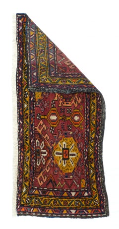 Vintage Afghan Teppich 1'6'' x 3'7''