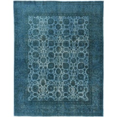 Tappeto persiano d'epoca sovratinto Tabriz 52524
