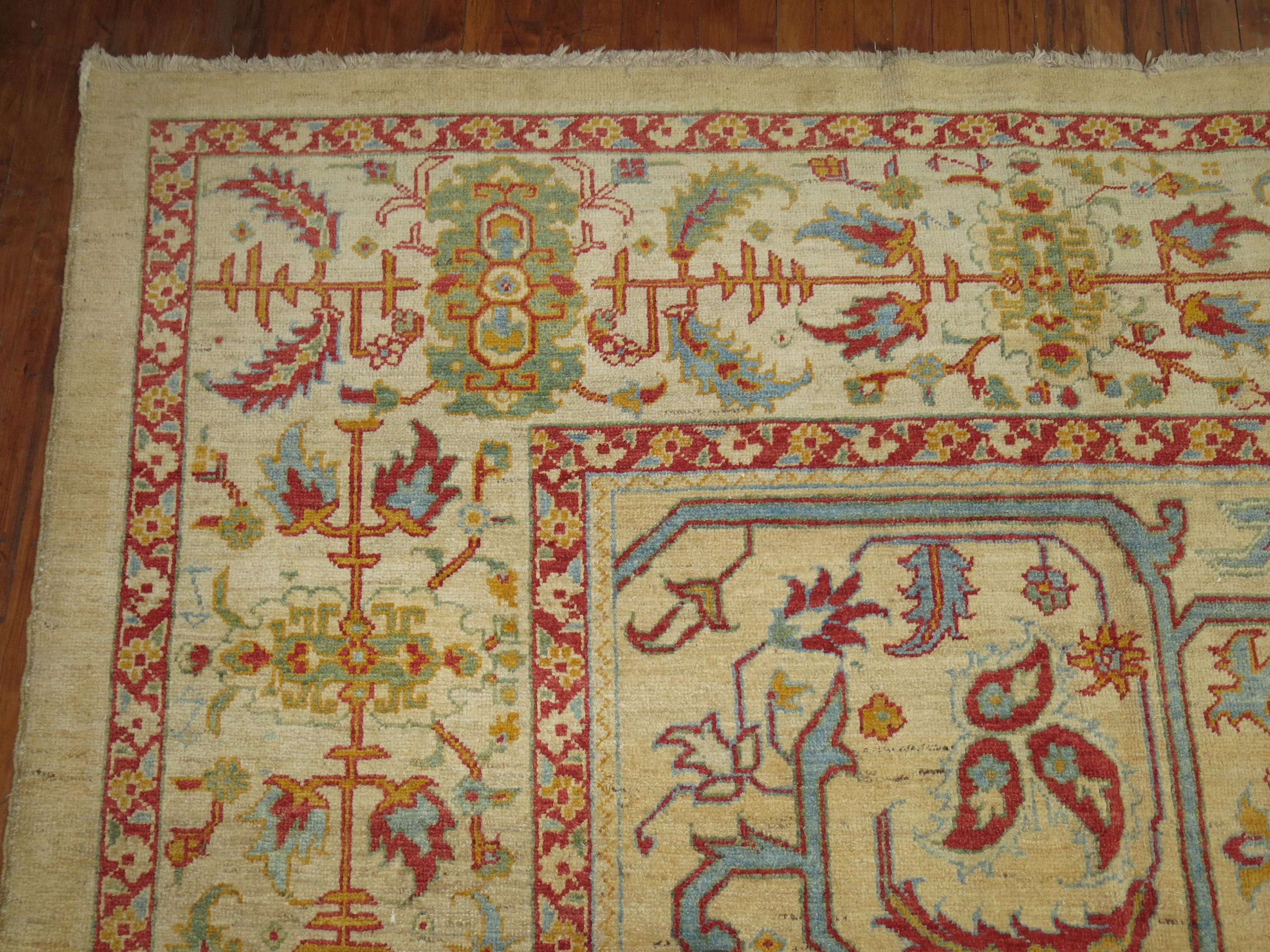 Vintage Persian Oversize Carpet 3