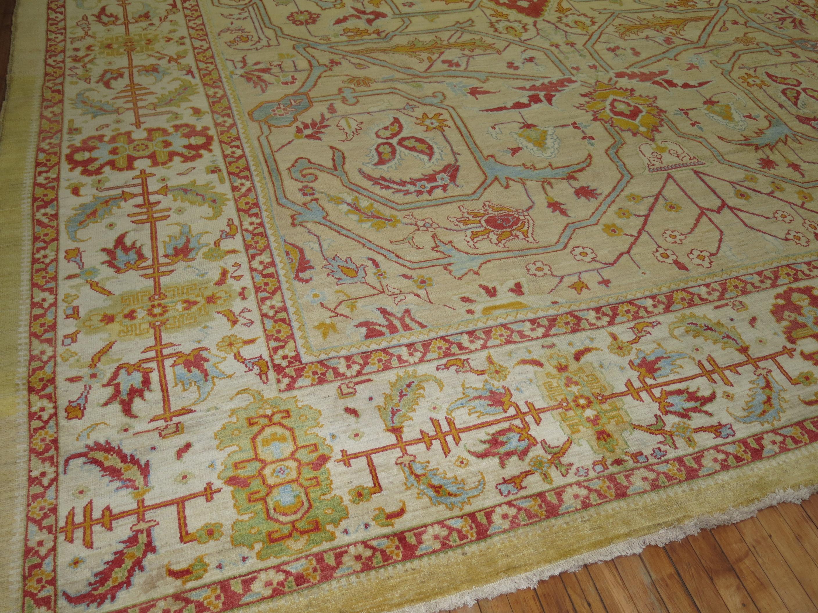 Vintage Persian Oversize Carpet 5