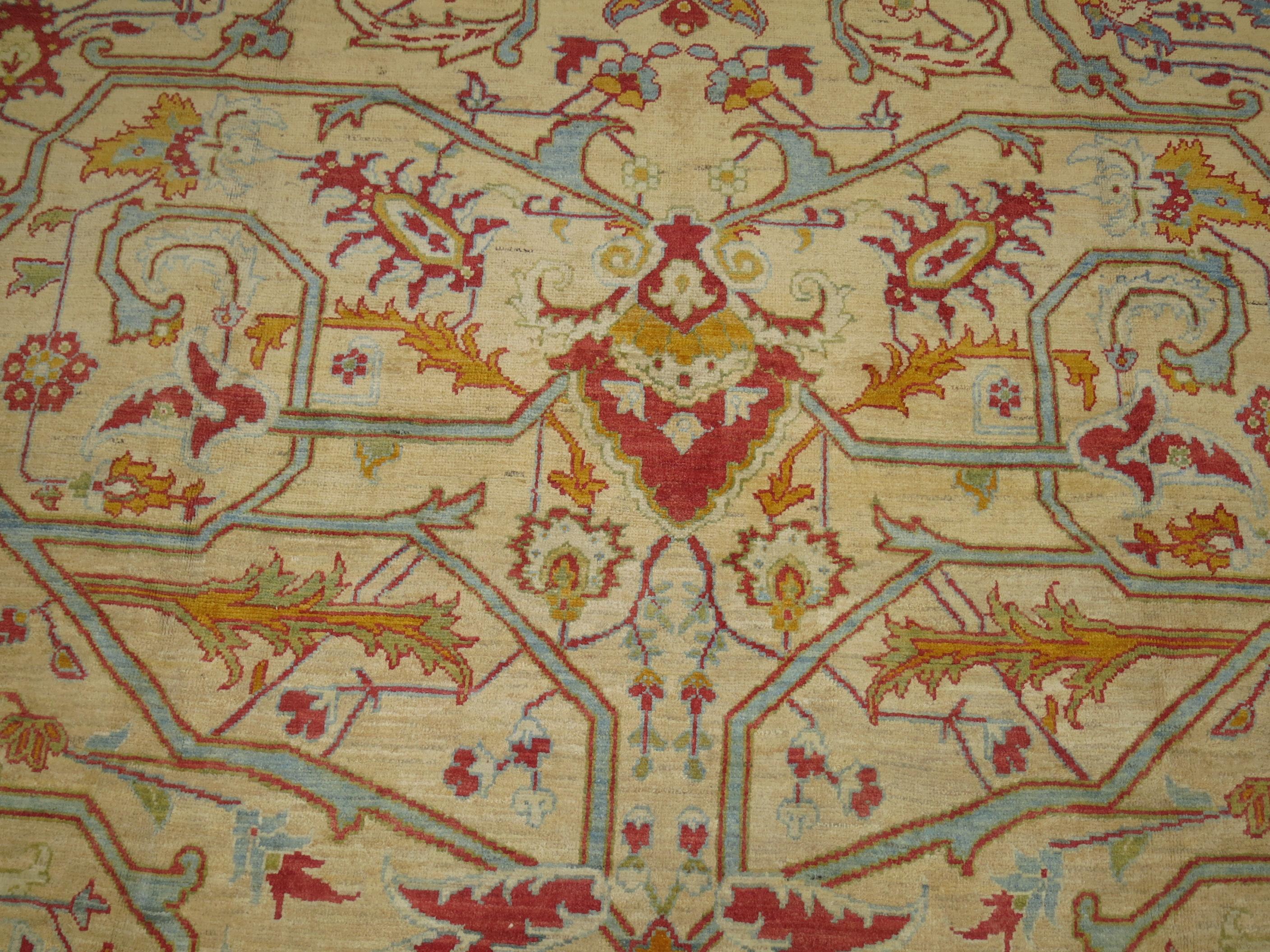 Vintage Persian Oversize Carpet 7