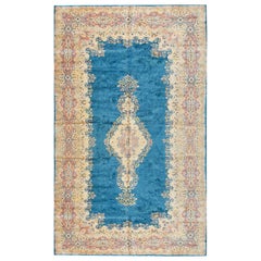 Persischer Vintage-Kerman-Teppich in Übergröße, ca. 1940 11'1 x 25'6.