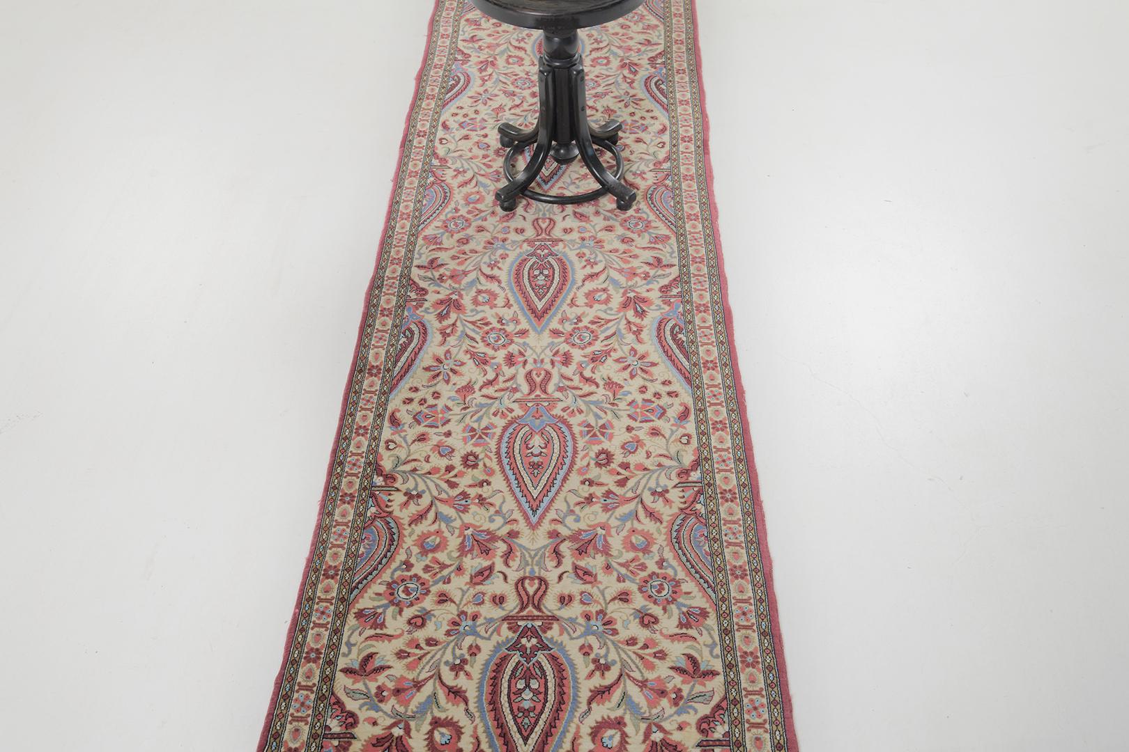 Vintage Persian Qum by Mehraban Rugs For Sale 2