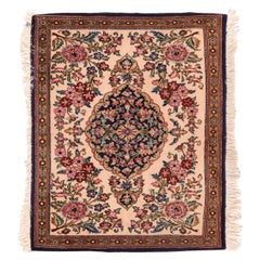 Tapis persan Qum vintage 2'4'' x 2'9''