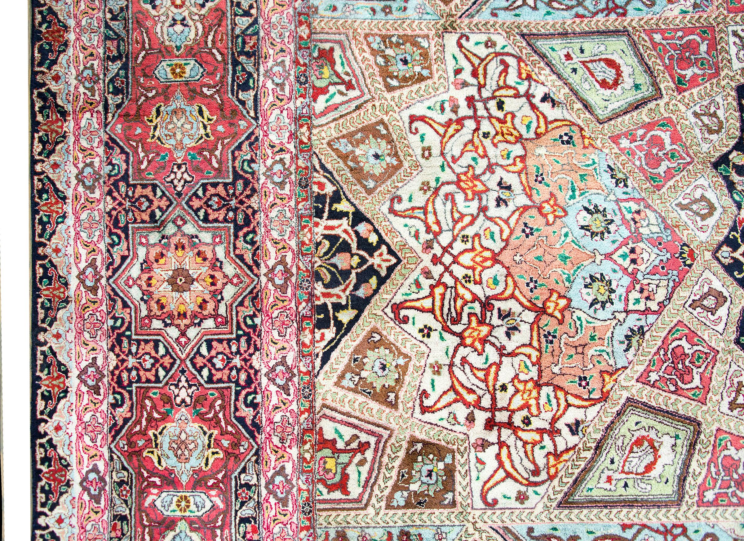 Alter persischer Qum-Teppich im Angebot 5
