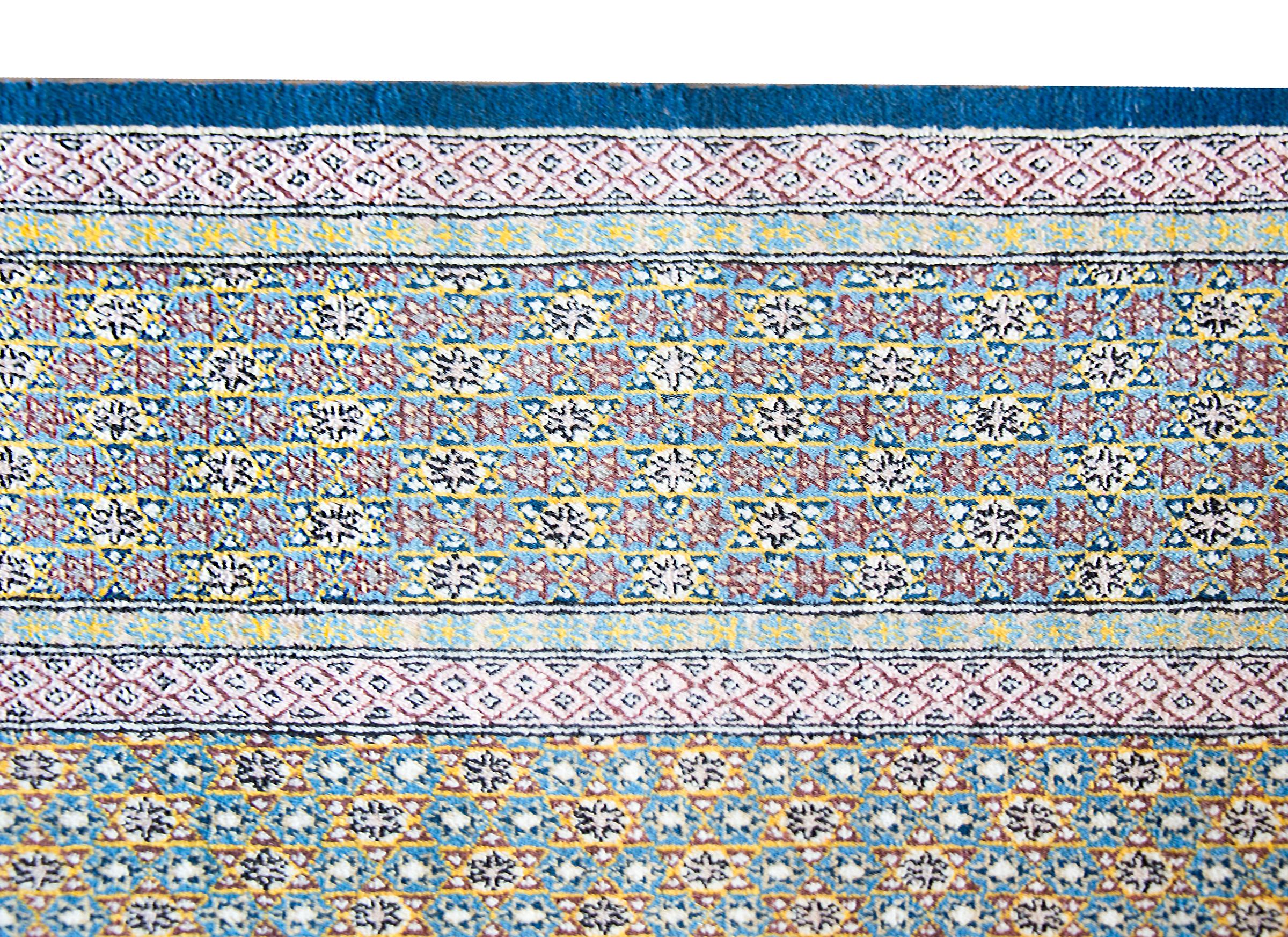 Vintage Persian Qum Rug For Sale 1