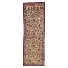 Vintage Persian Qum Runner with Arts & Crafts Style