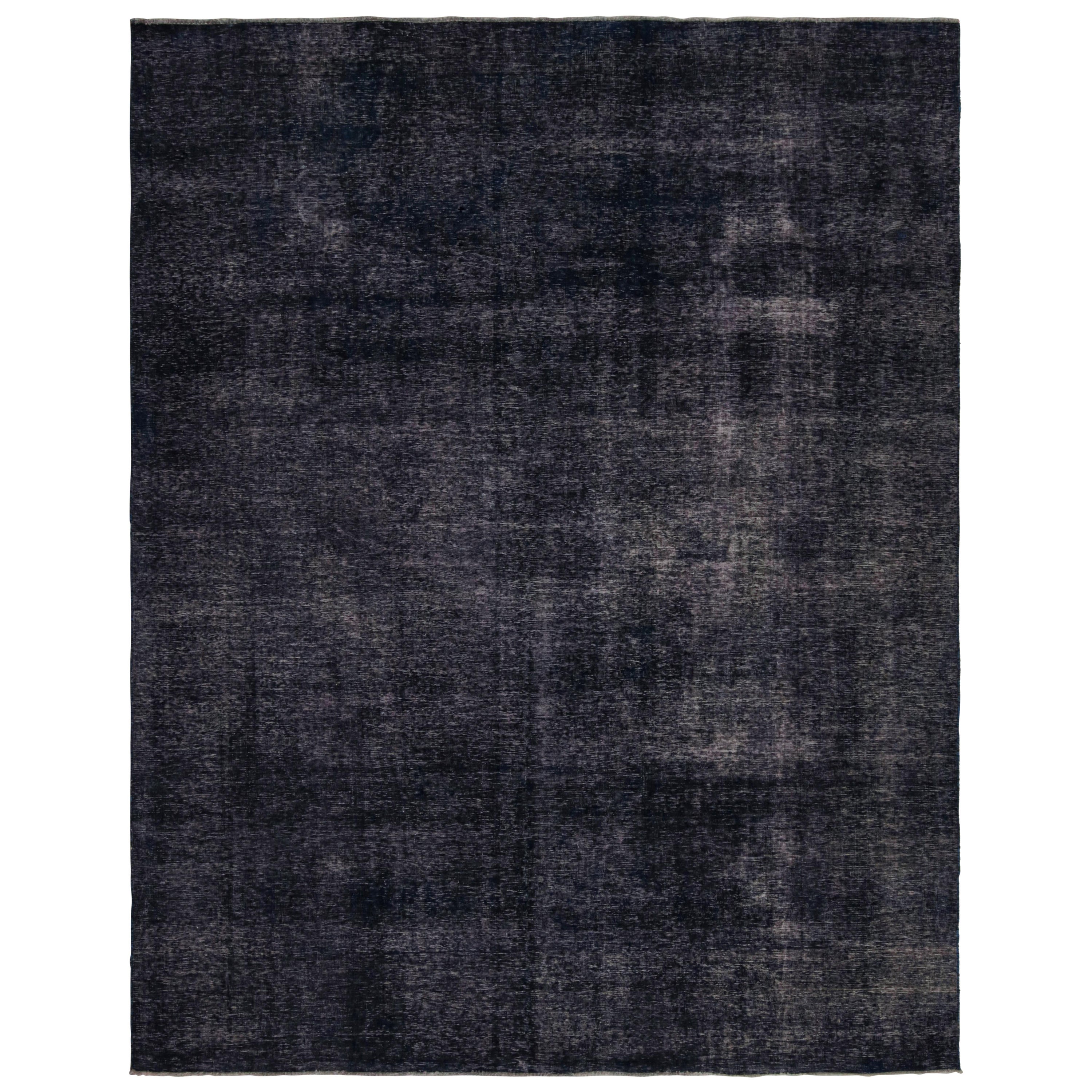 Tappeto persiano vintage in blu e viola di Rug & Kilim