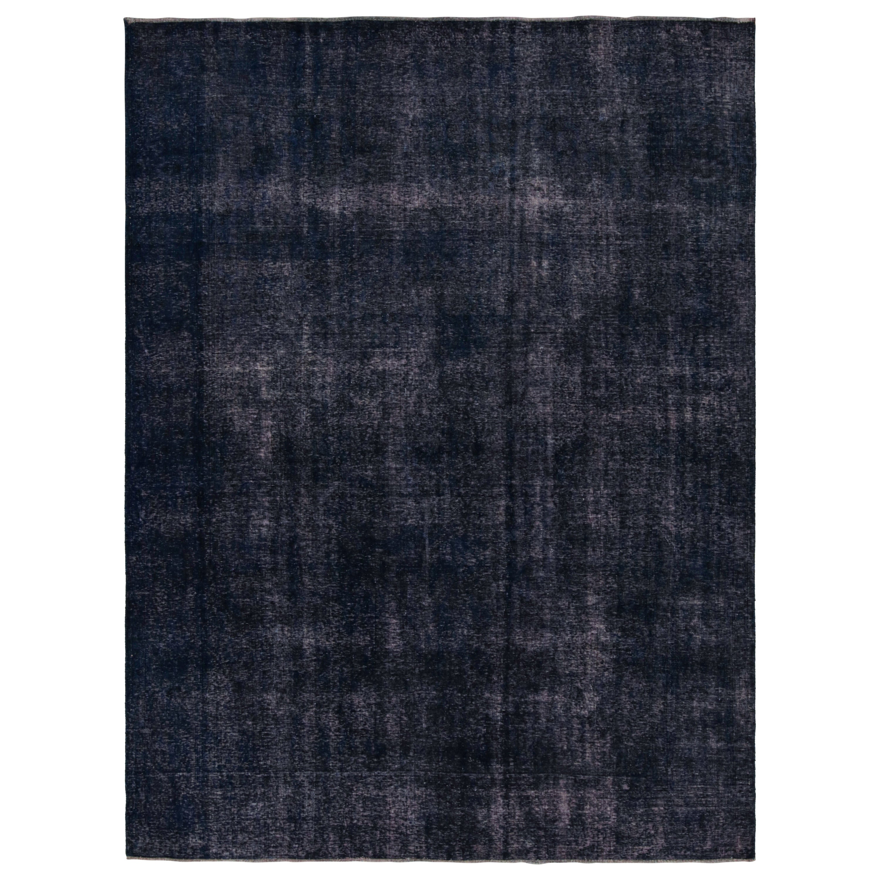 Tappeto persiano vintage in blu e viola di Rug & Kilim