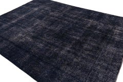 Vintage Persian rug in Blue and Purple by Rug & Kilim