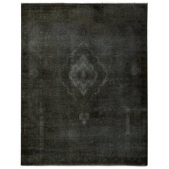 Vintage Persian rug in Brown and Black by Rug & Kilim