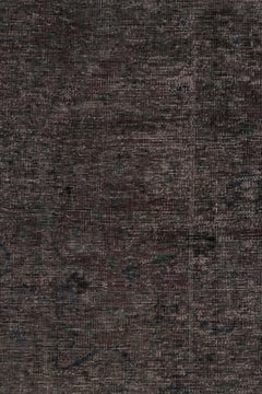Vintage Perserteppich in Braun und Blau von Rug & Kilim