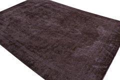 Vintage Persian rug in Purple and Black by Rug & Kilim