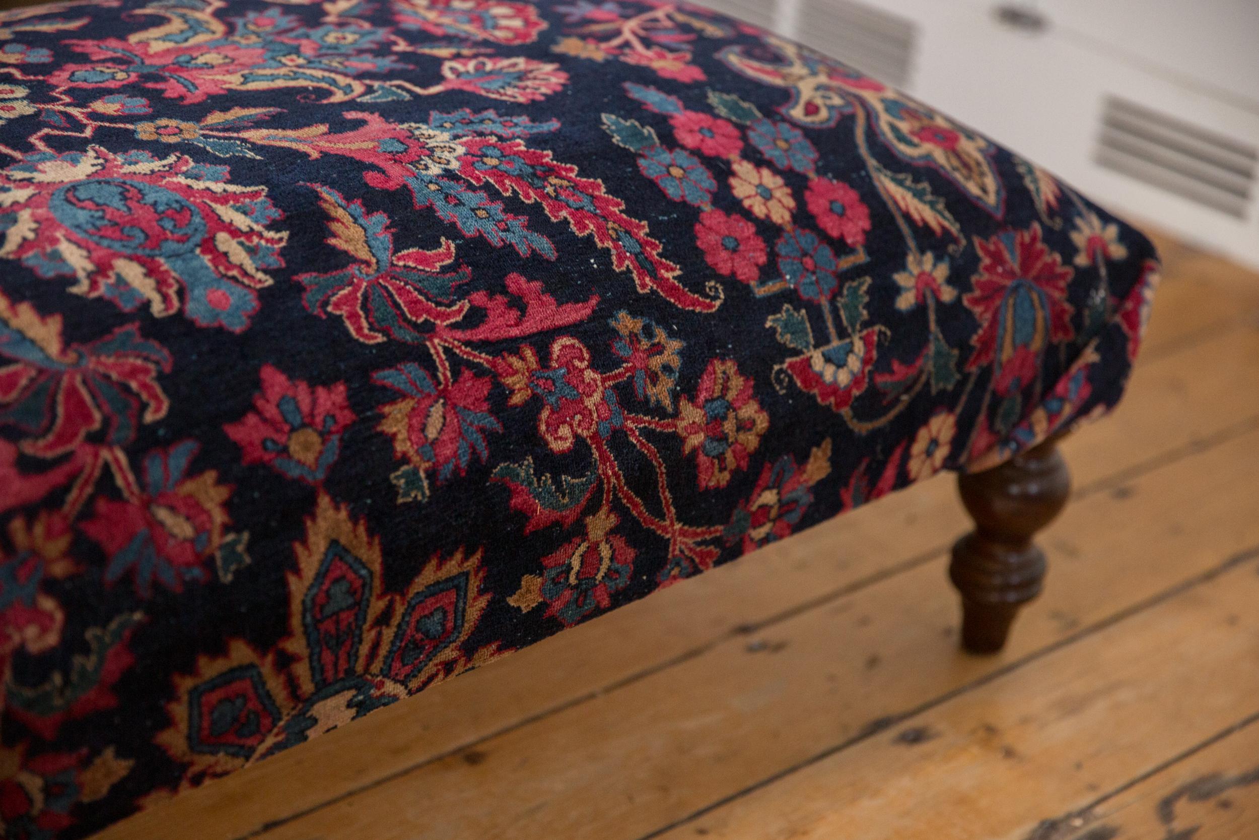 Table basse ottomane persane vintage en vente 1