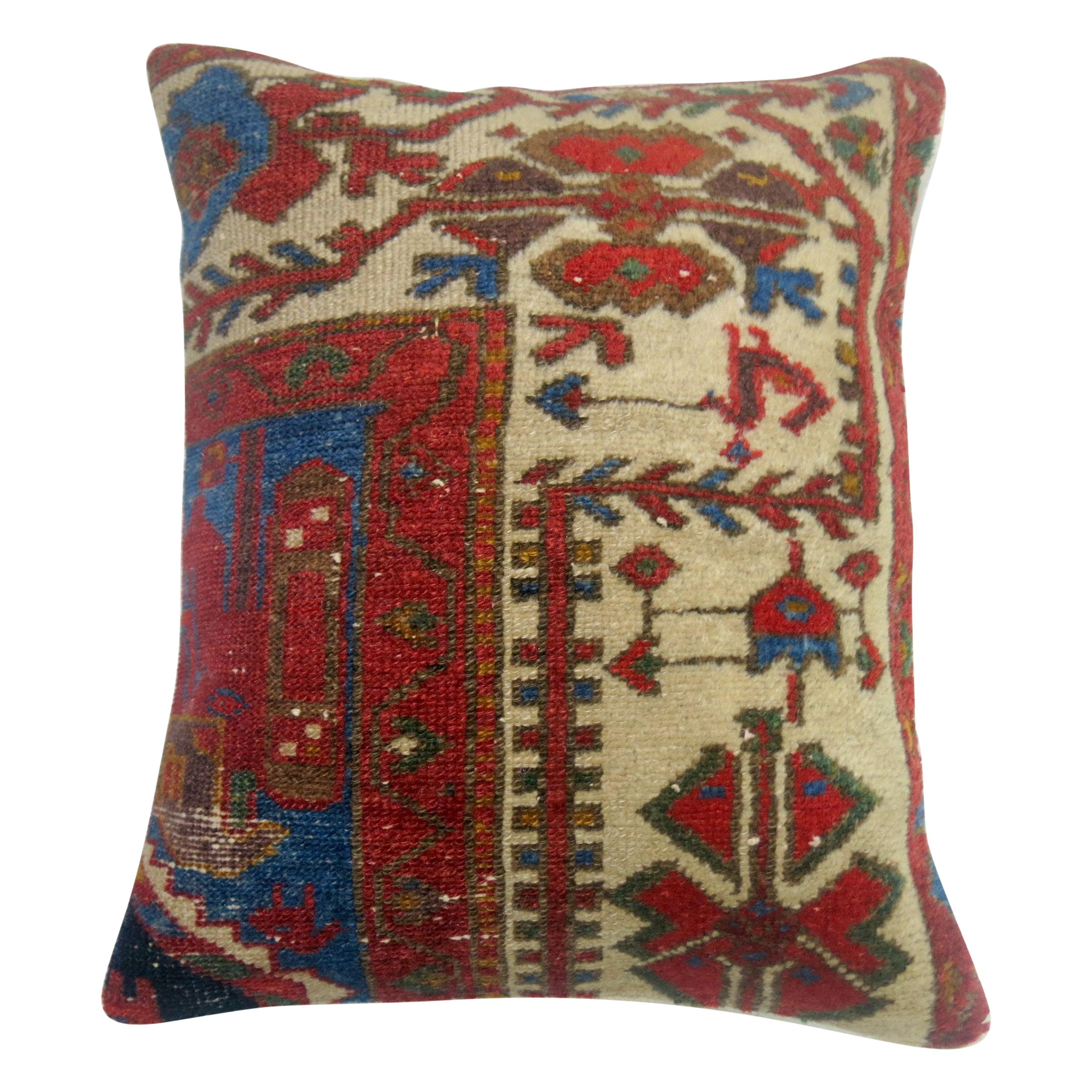 Vintage Persian Rug Pillow