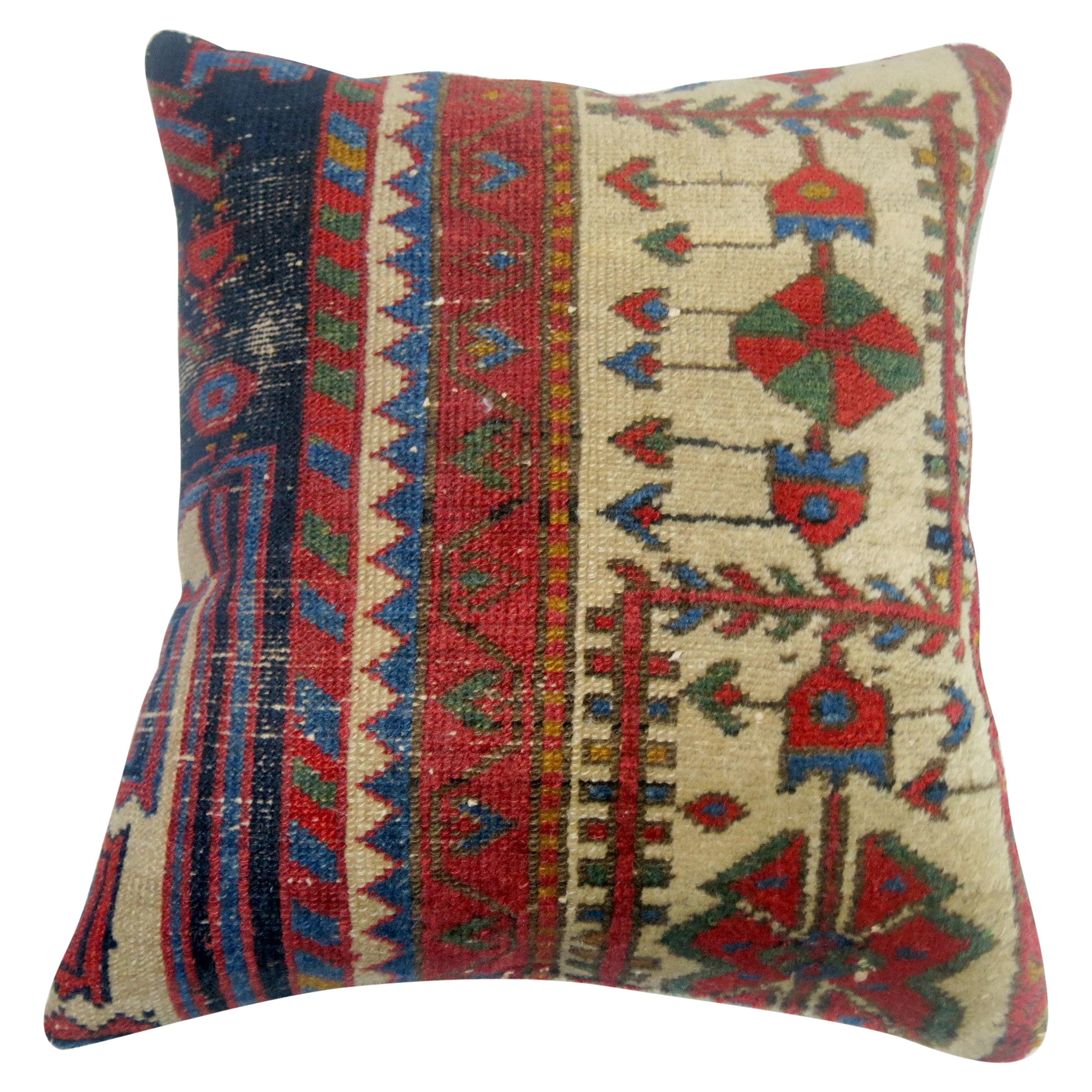 Vintage Persian Rug Pillow