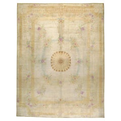 Vintage-Perserteppich mit europäischem Design