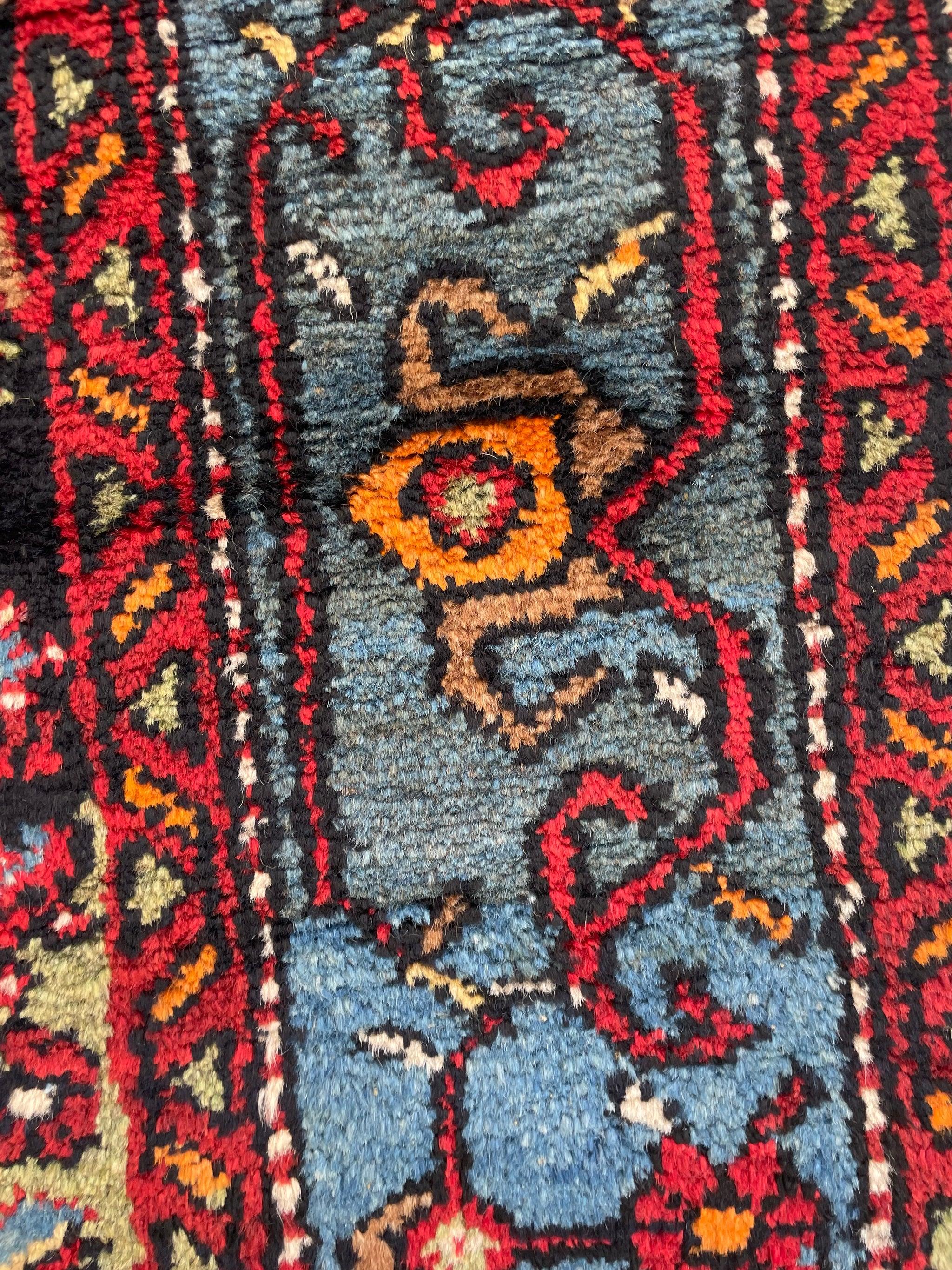 Vintage Persian Rug with Lattice Design All-Over, c. 1950's For Sale 3