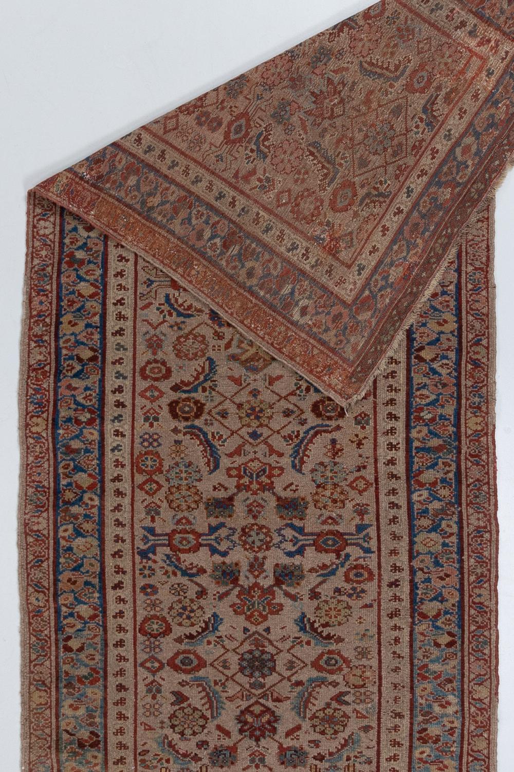 Vintage Persian Runner In Good Condition For Sale In West Palm Beach, FL