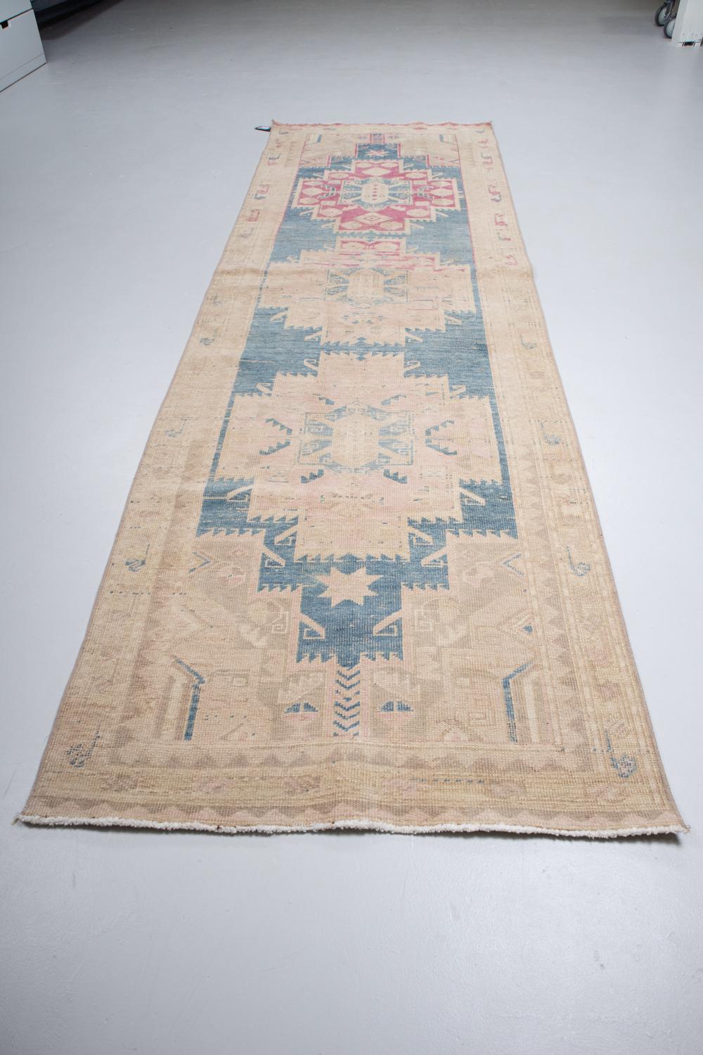 Mid-20th Century Vintage Persian Runner Rug For Sale