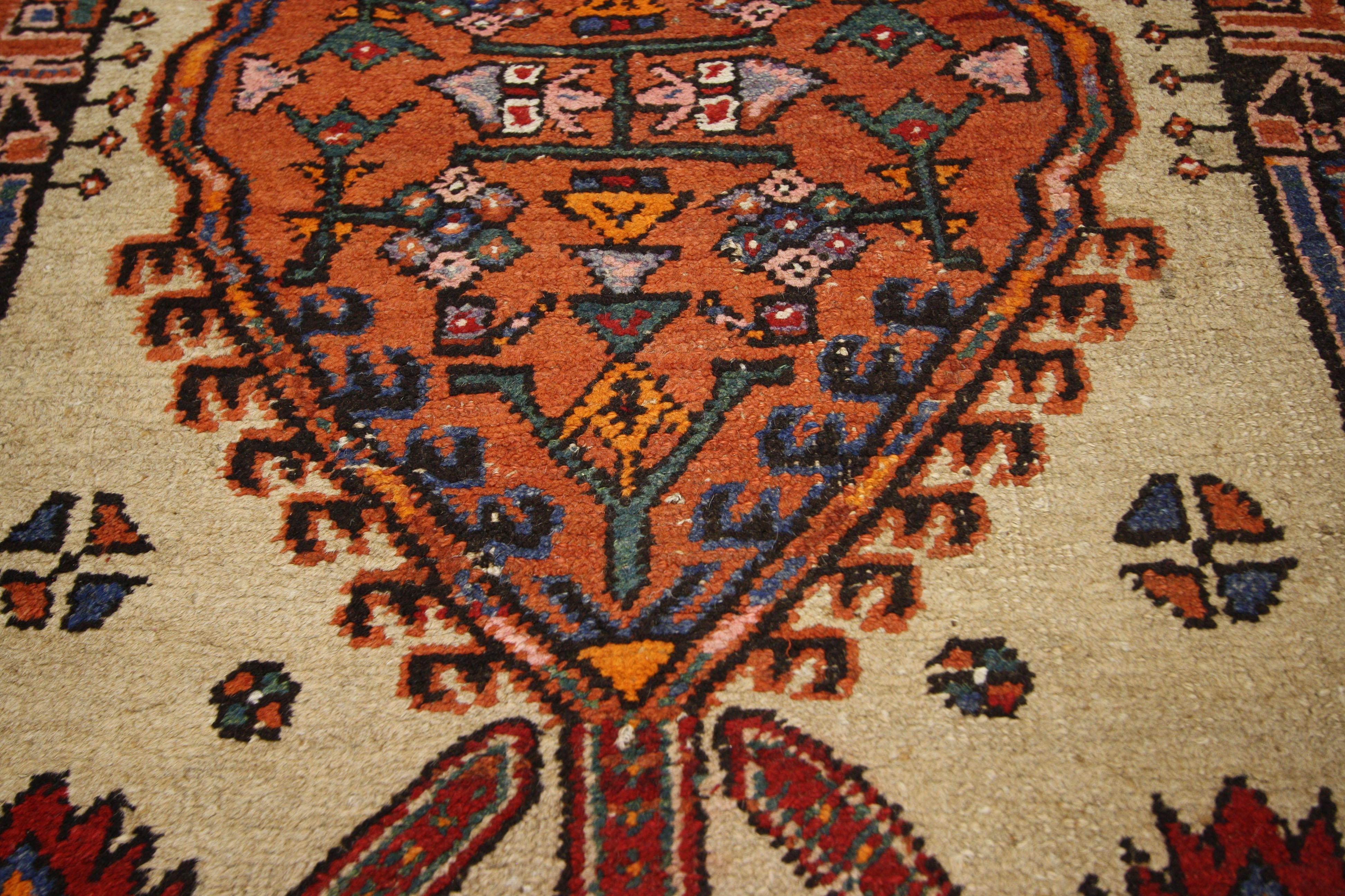 Tribal Antique Persian Sarab Rug Carpet Runner, 03’02 x 10’10 For Sale