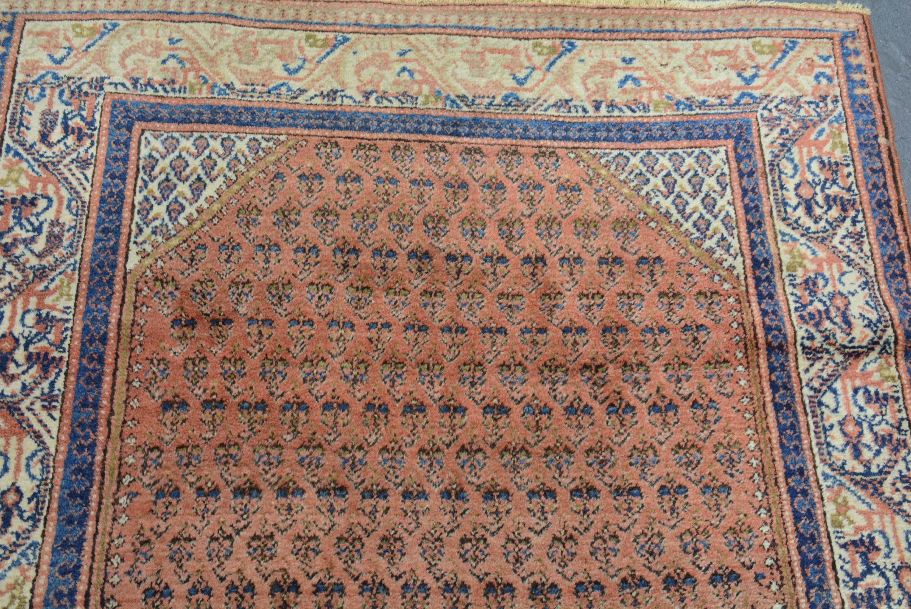 Vintage Persisch Saraband Teppich im Zustand „Hervorragend“ im Angebot in Closter, NJ