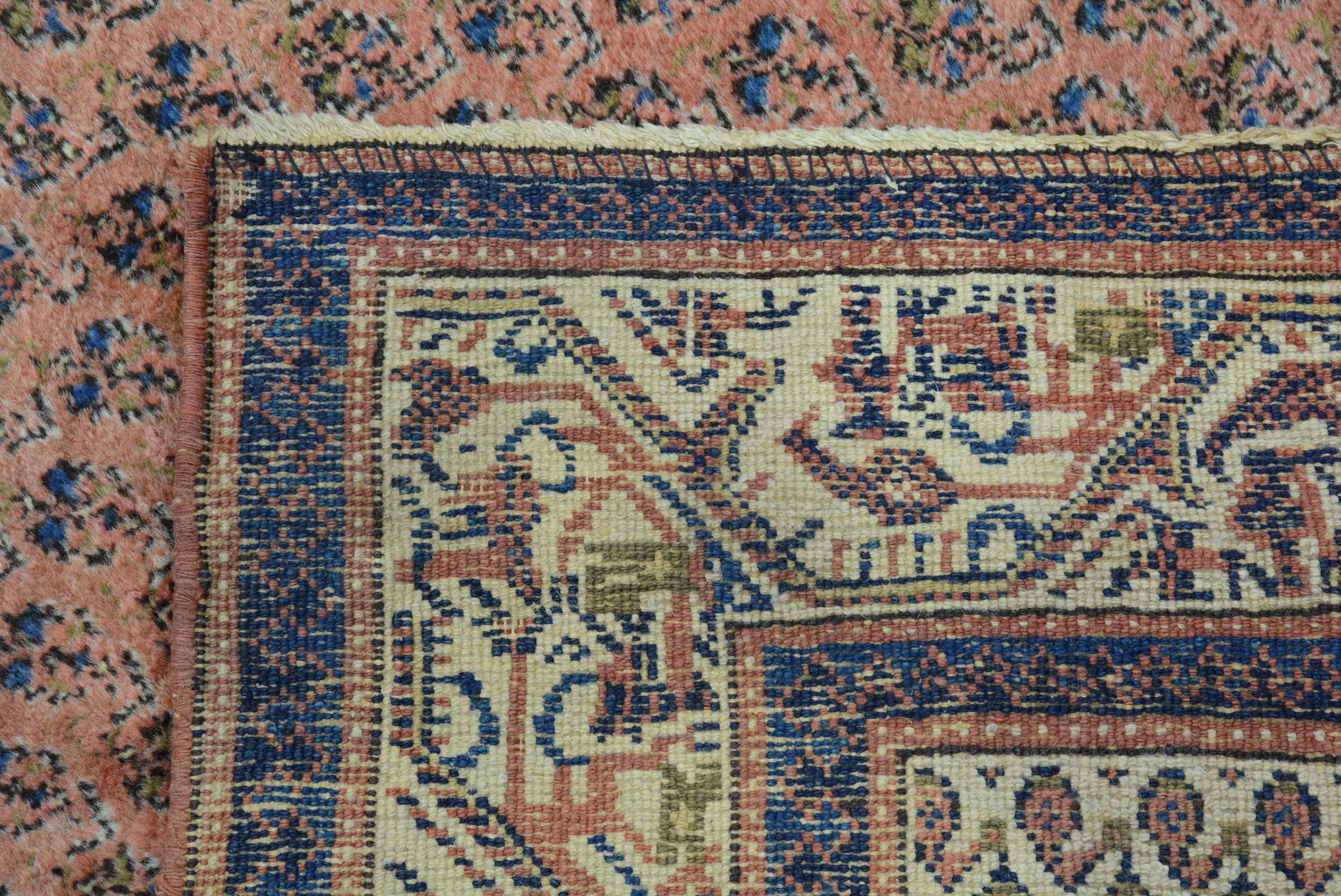 Vintage Persisch Saraband Teppich im Angebot 1