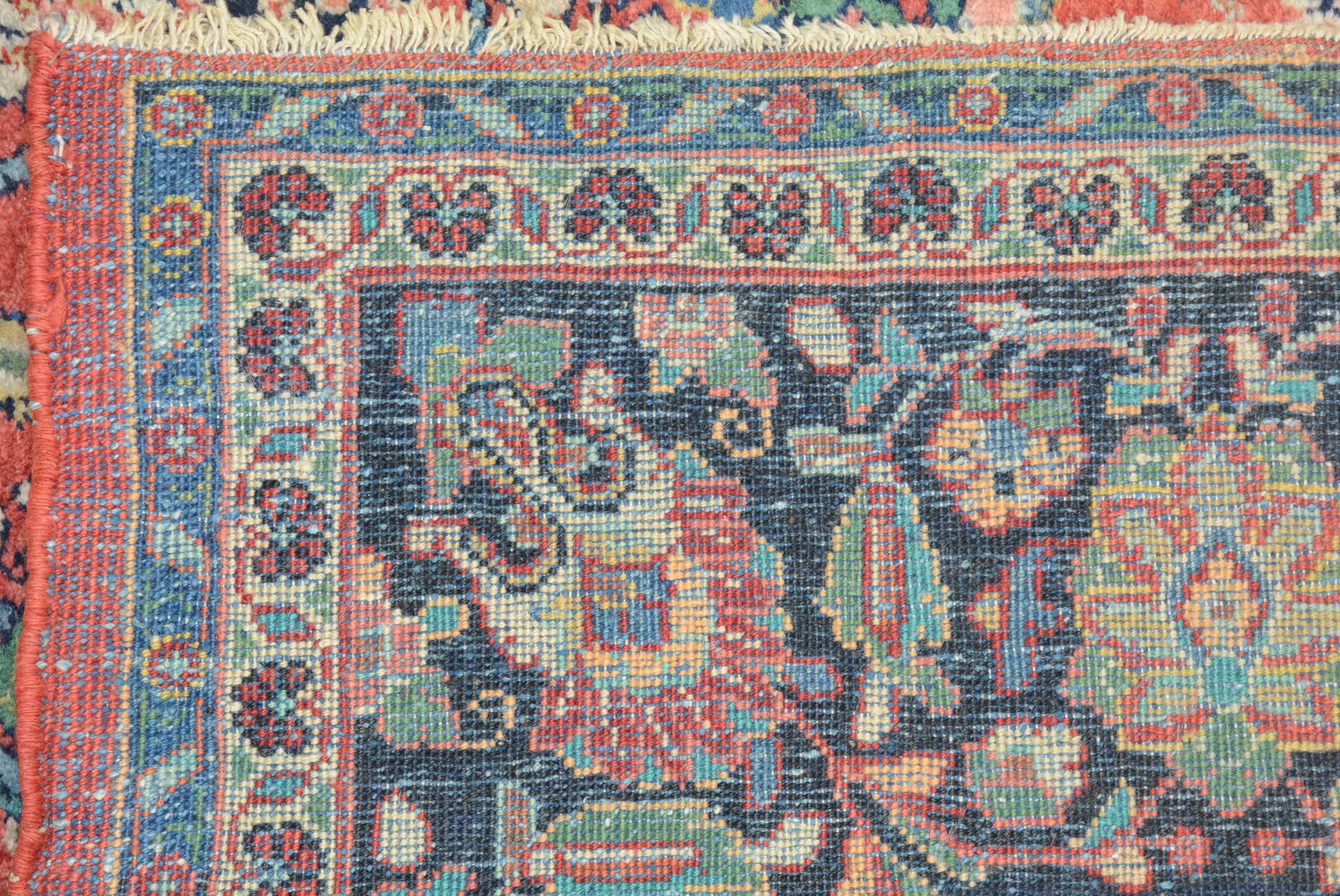 Vintage Persian Sarouk Carpet For Sale 3