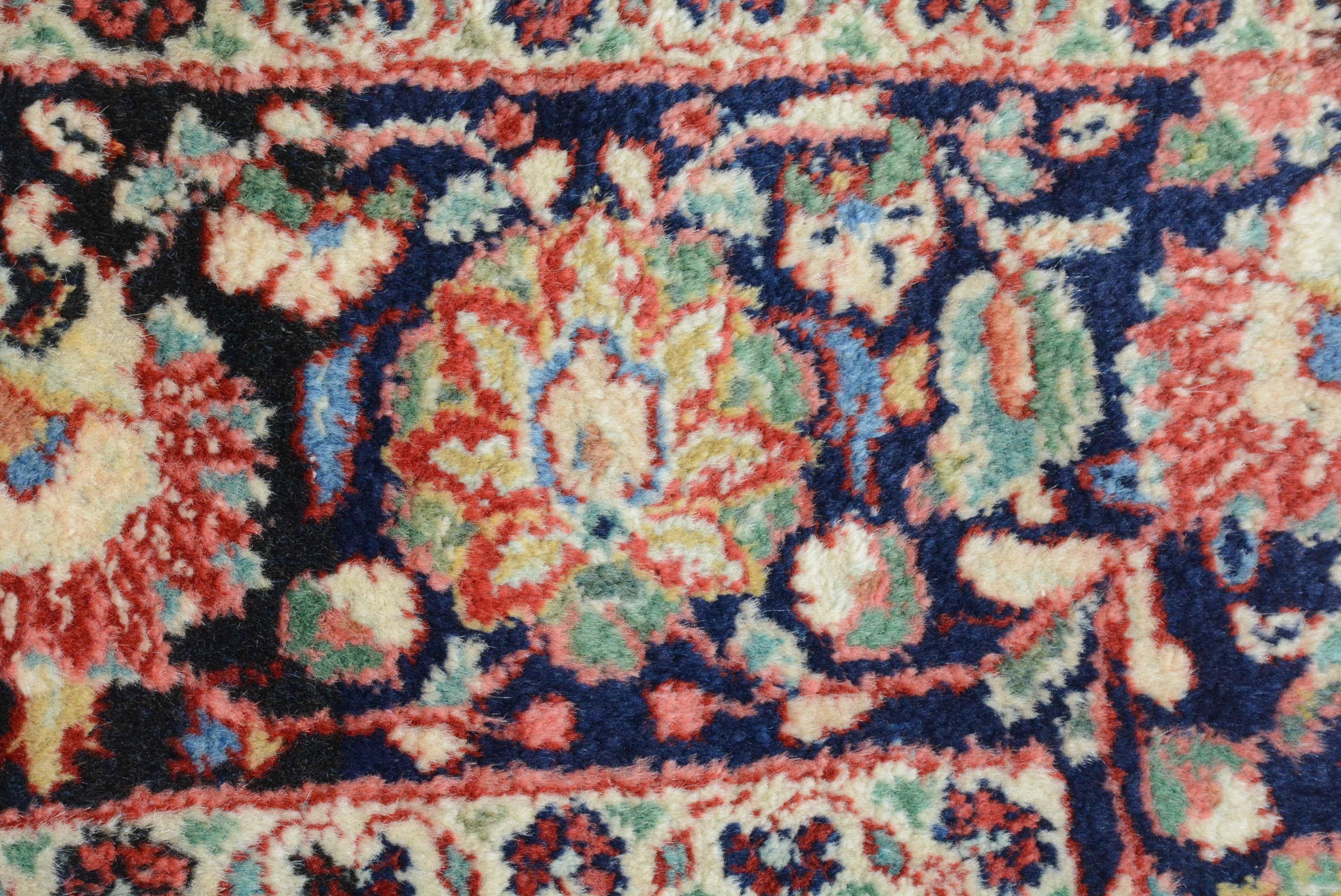 Vintage Persian Sarouk Carpet For Sale 1