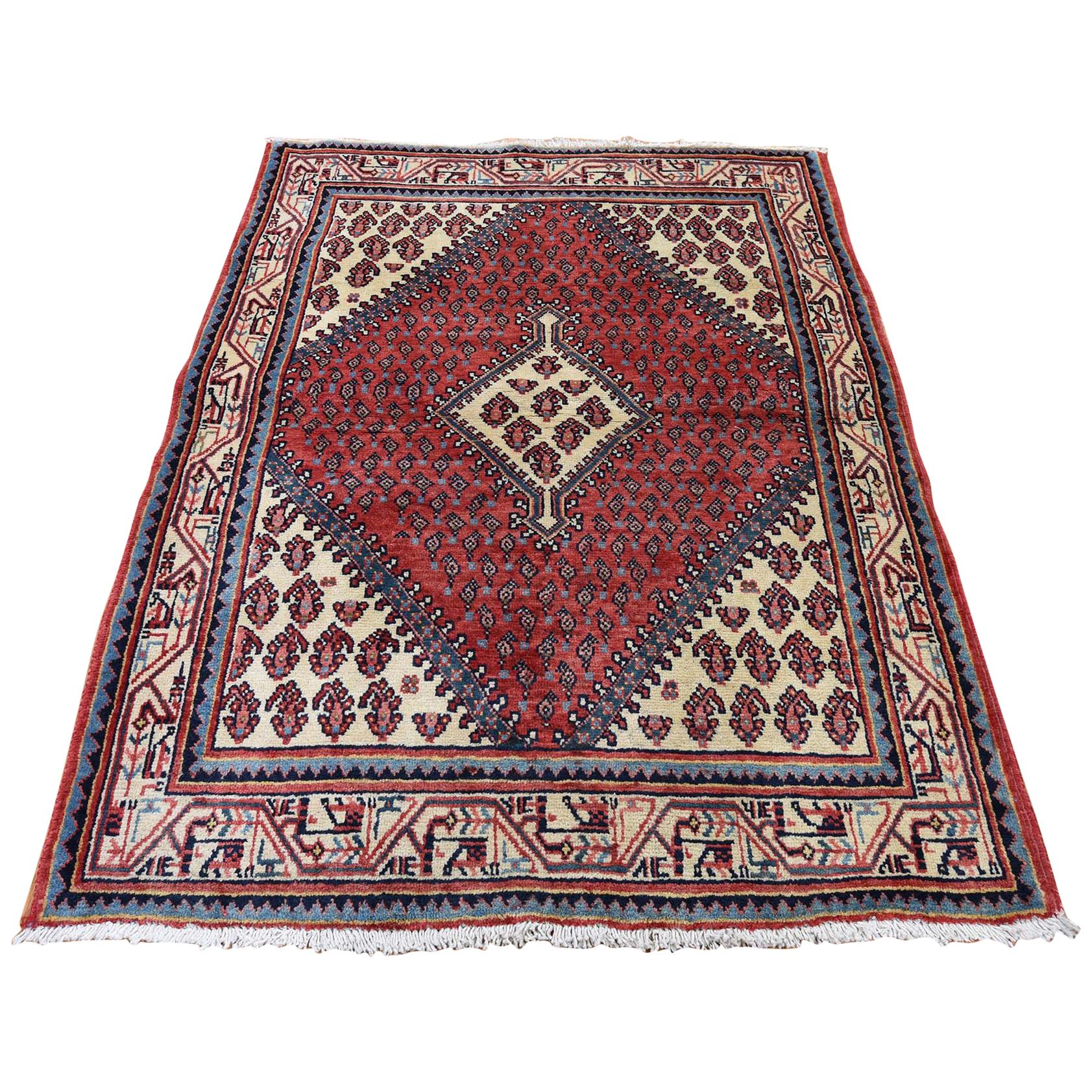 Oversized Light Green Vintage Turkish Oushak Pure Wool Hand Knotted