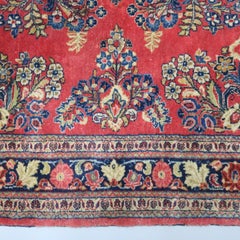 Vintage Persian Sarouk Oriental Rug, circa 1930