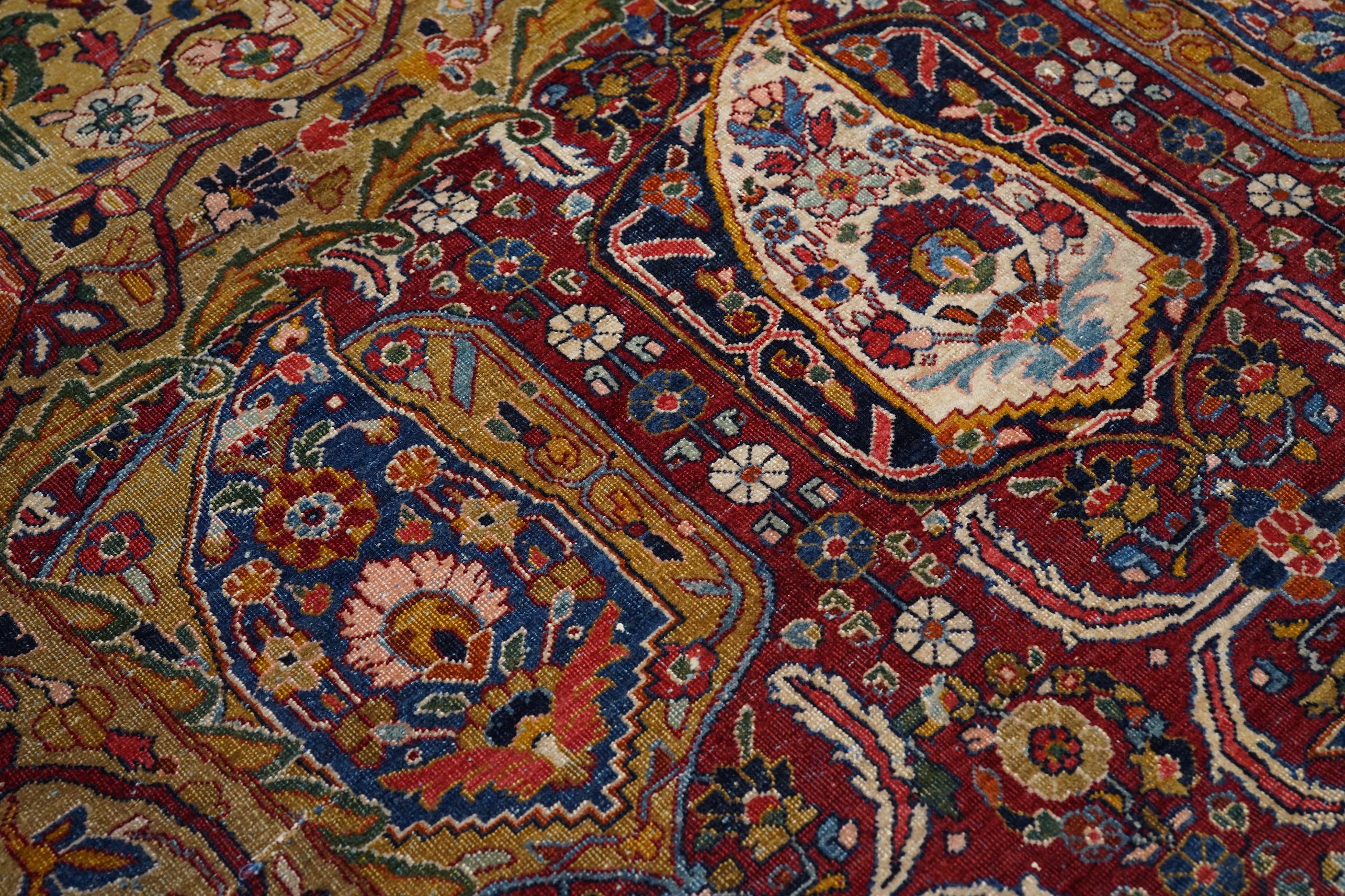 Altpersischer Sarouk-Teppich 11'10 x 17'6 (Persisch) im Angebot