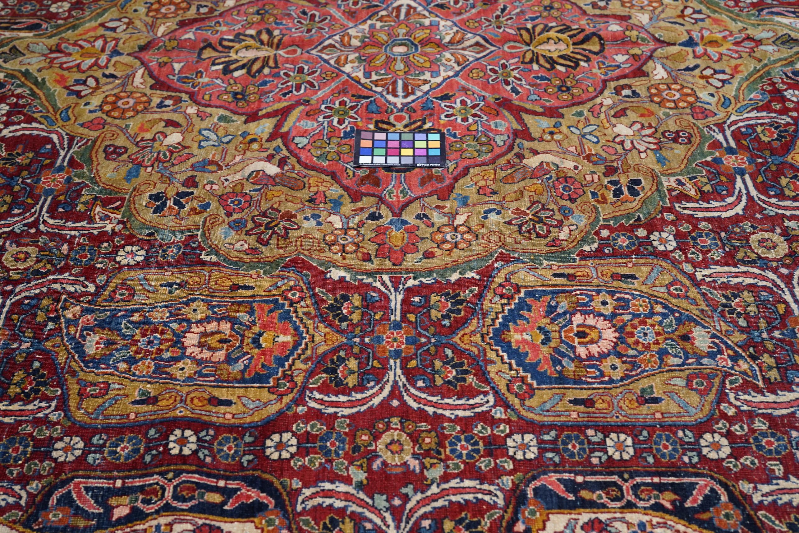 Altpersischer Sarouk-Teppich 11'10 x 17'6 im Angebot 2