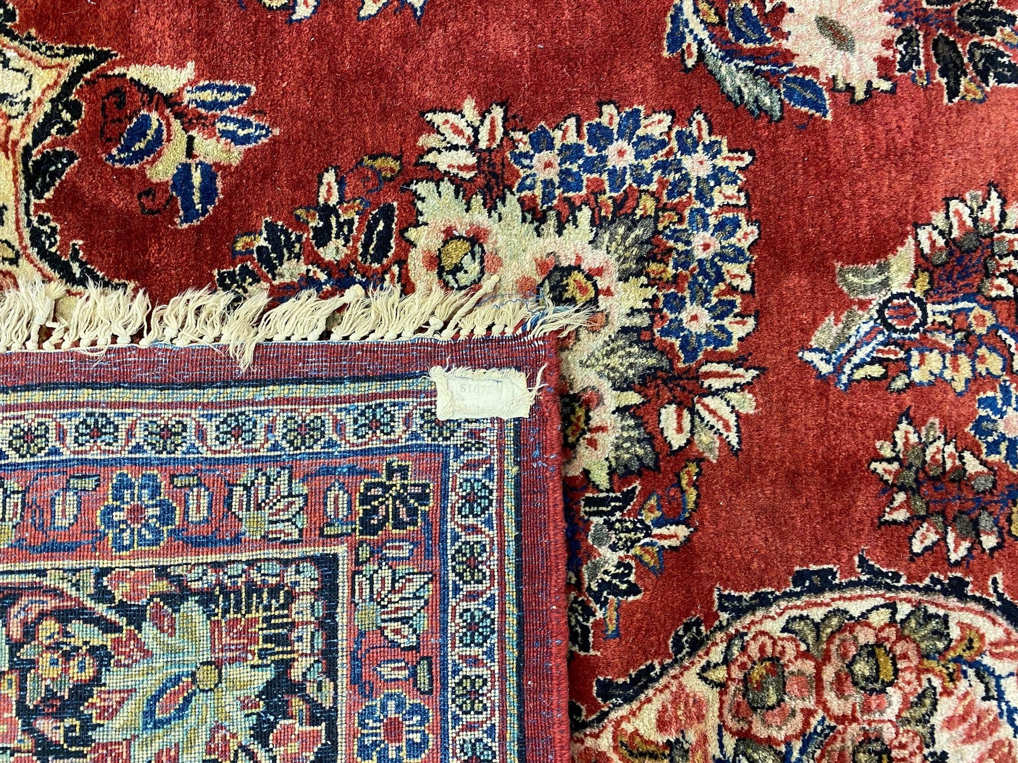 Persischer Sarouk-Teppich im Vintage-Stil - 12' x 9' im Angebot 6