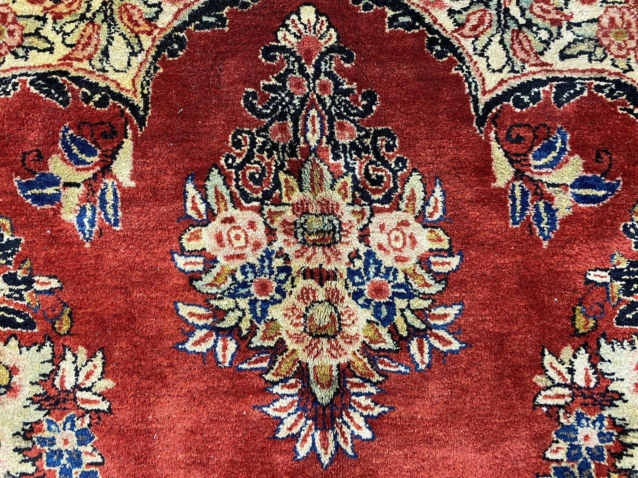  Persischer Sarouk-Teppich im Vintage-Stil - 12' x 9' im Angebot 3