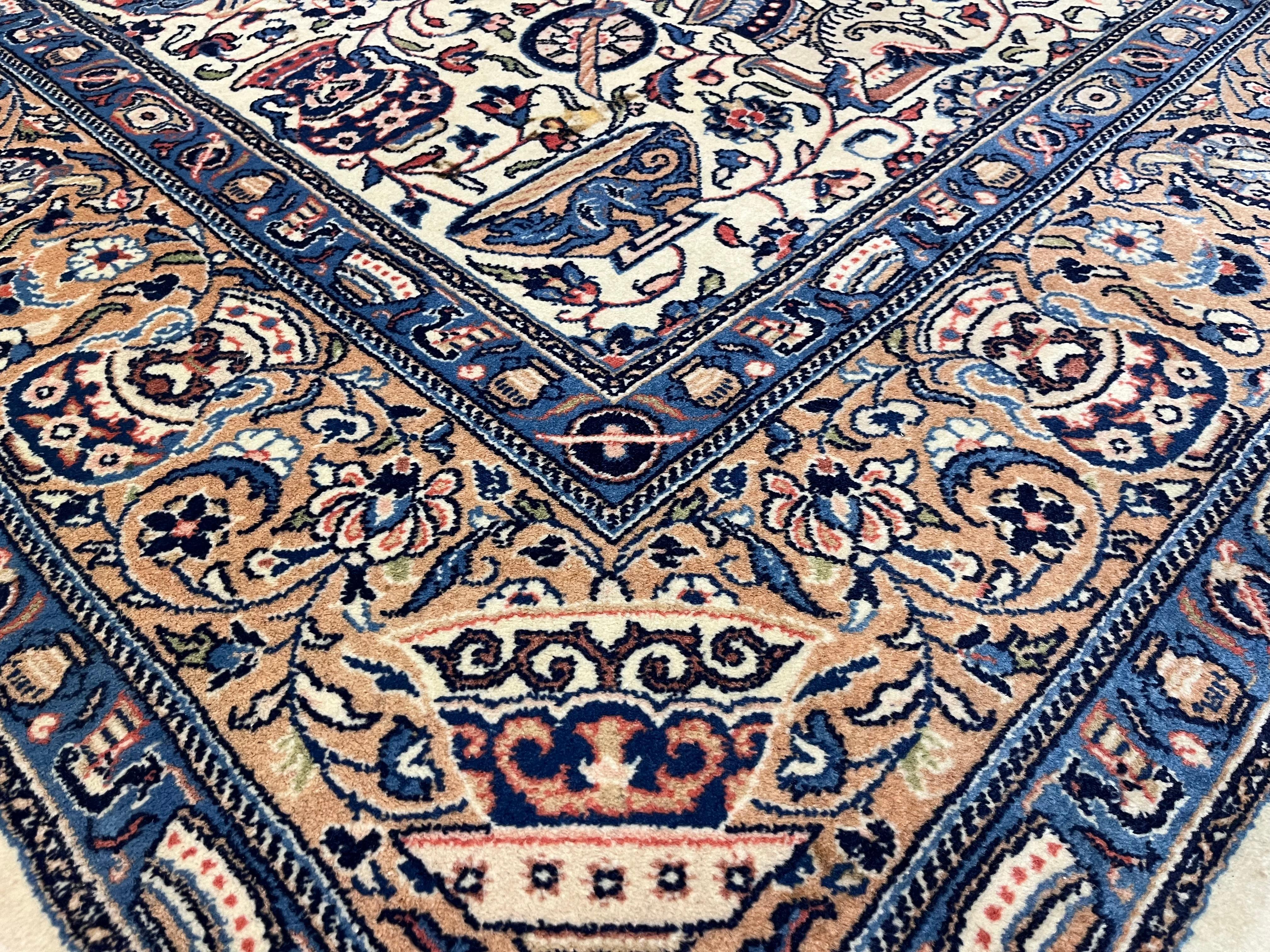 Vintage Persisch Sarouk Teppich 8'1