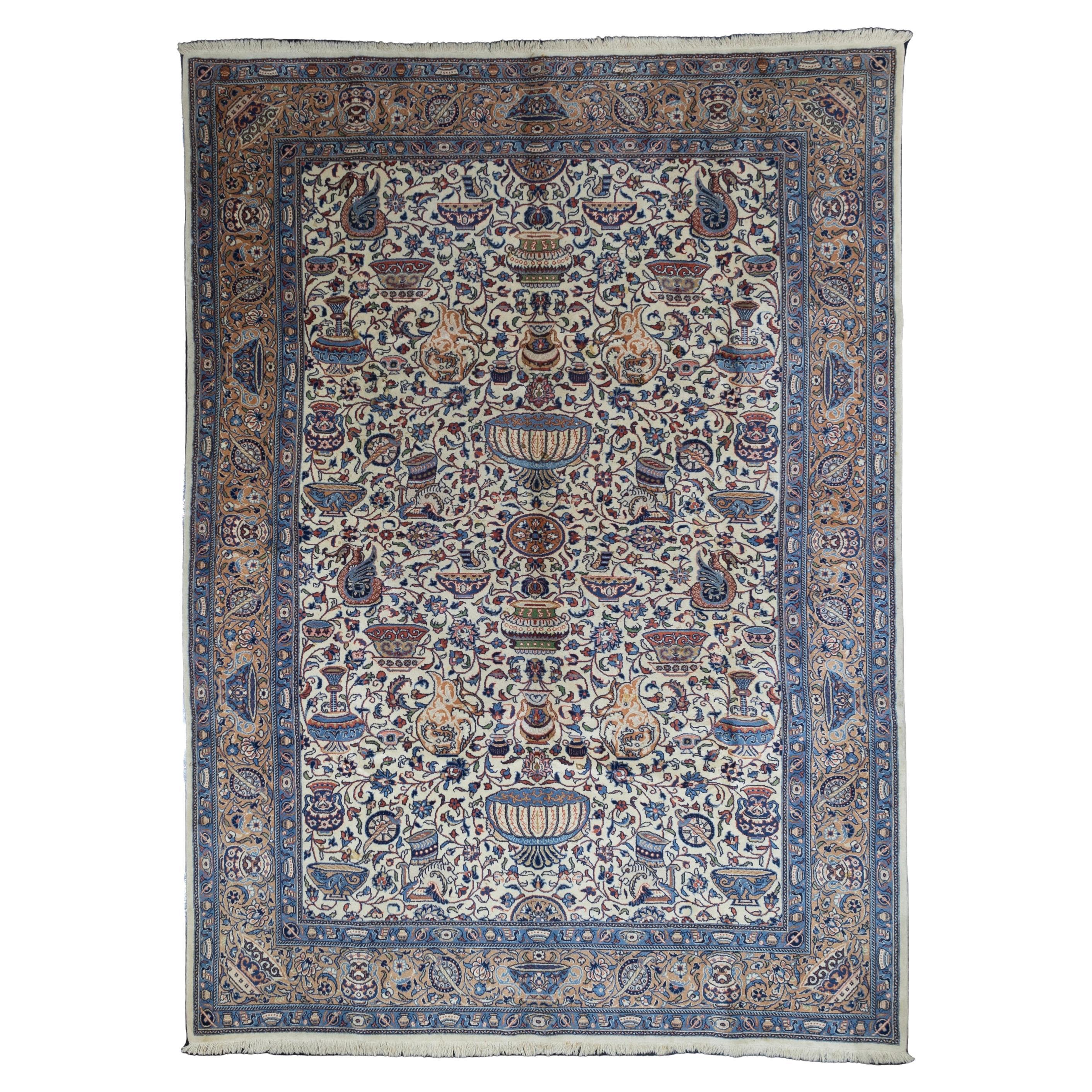 Vintage Persian Sarouk Rug 8’1" x 11’2"