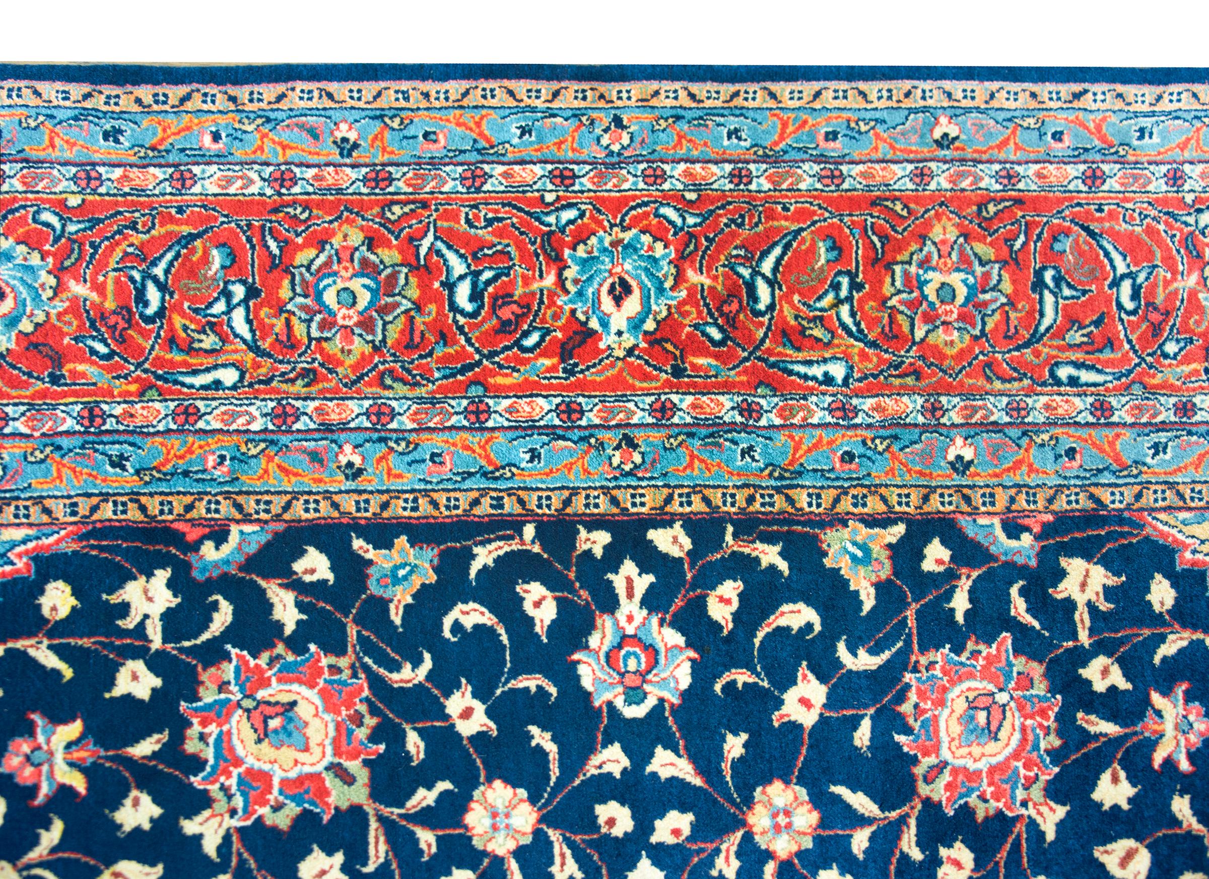 Vintage Persian Sarouk Rug For Sale 4