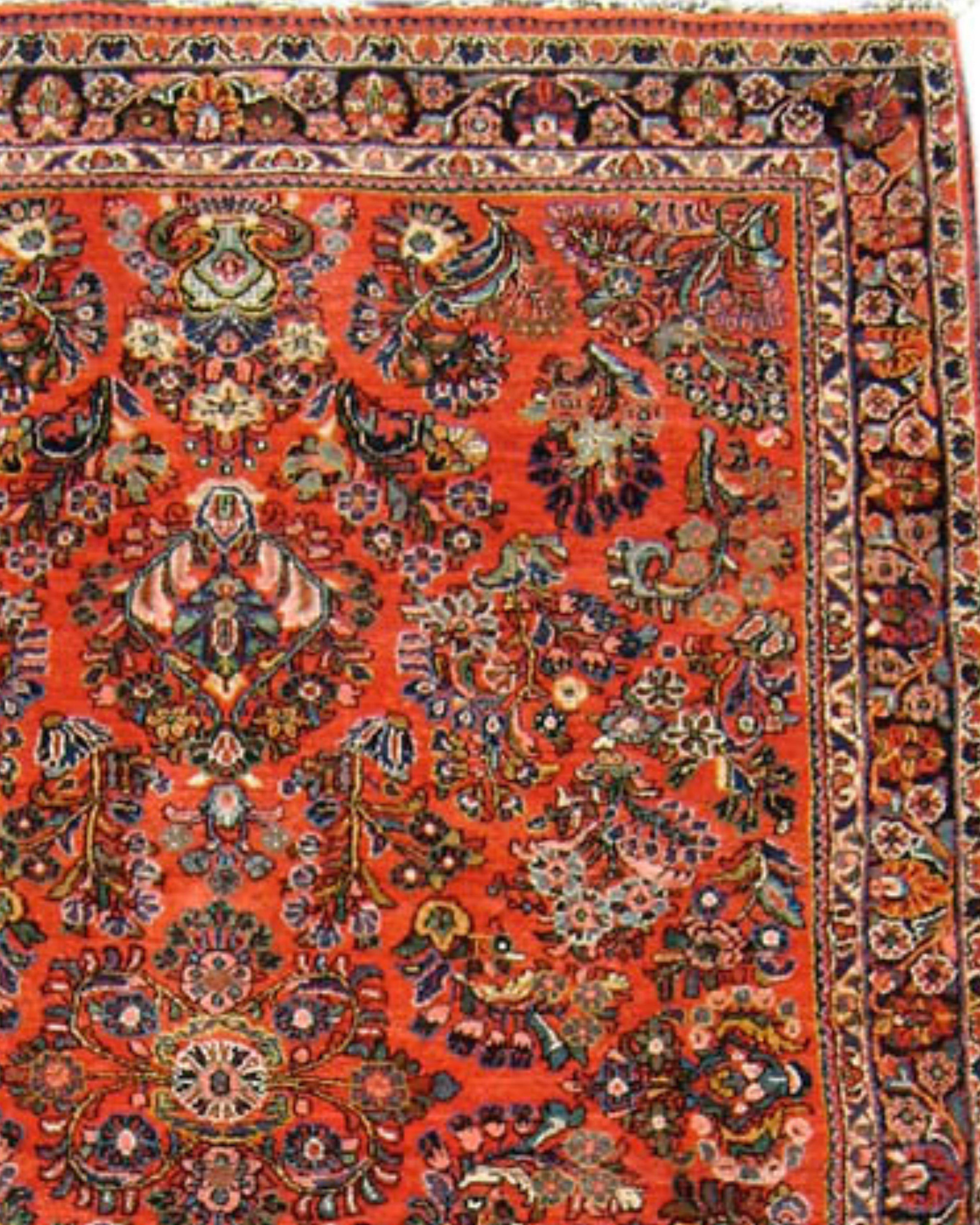 Vintage Persian Sarouk Rug, Mid-20th Century

Additional Information:
Dimensions: 6'7