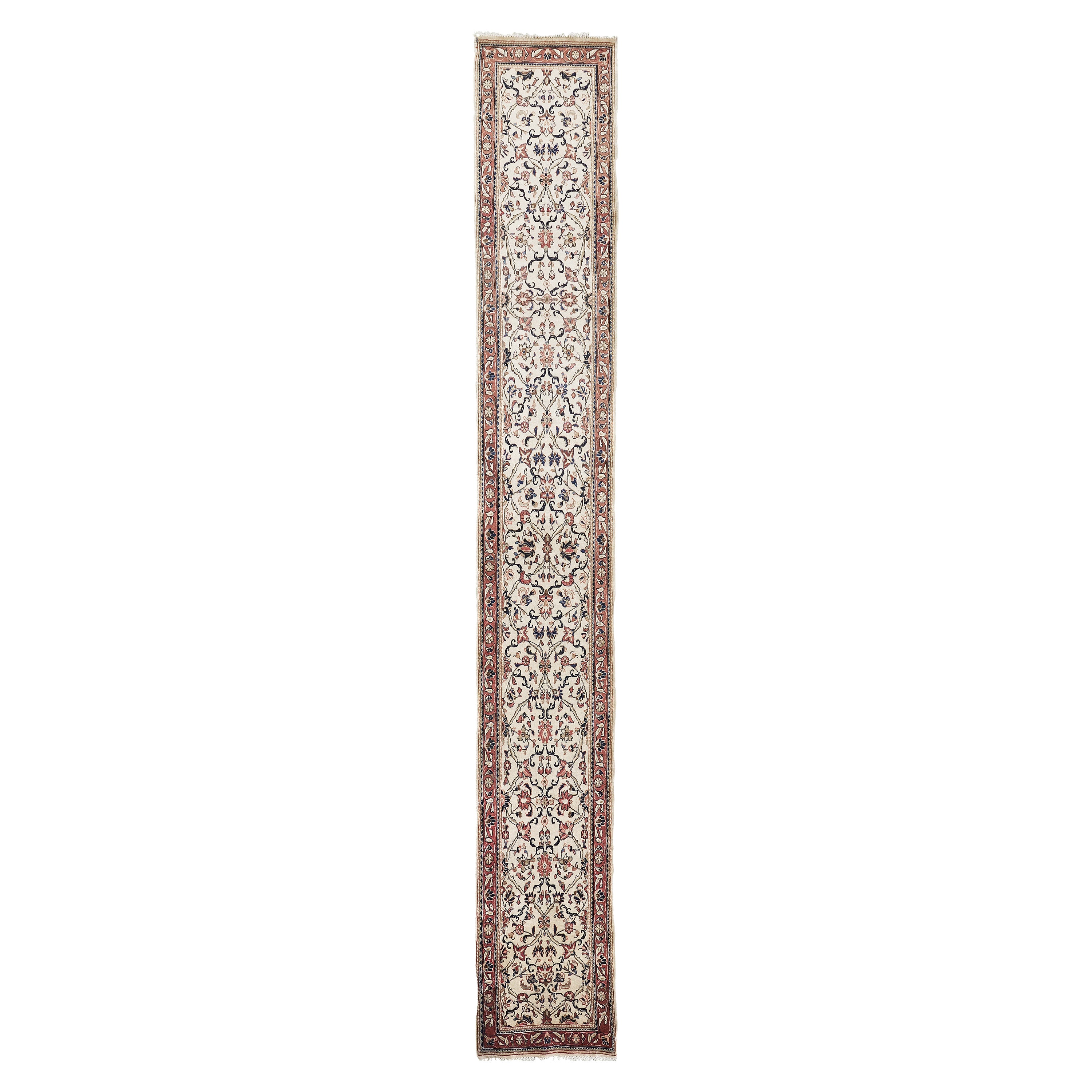 Vintage Persian Sarouk Runner 55228