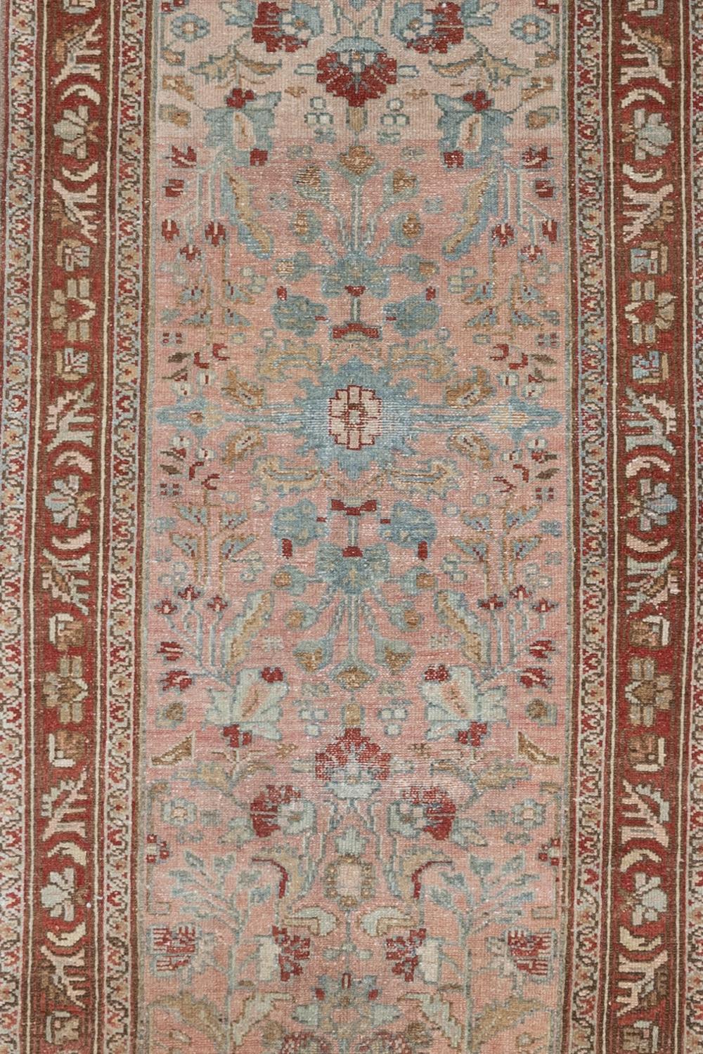 Age: Circa 1930

Pile: low

Wear Notes: 1

Material: wool on cotton

Vintage and antique rugs are by nature, pre-loved and may show evidence of their past. There are varying degrees of wear to vintage rugs; some show very little and some