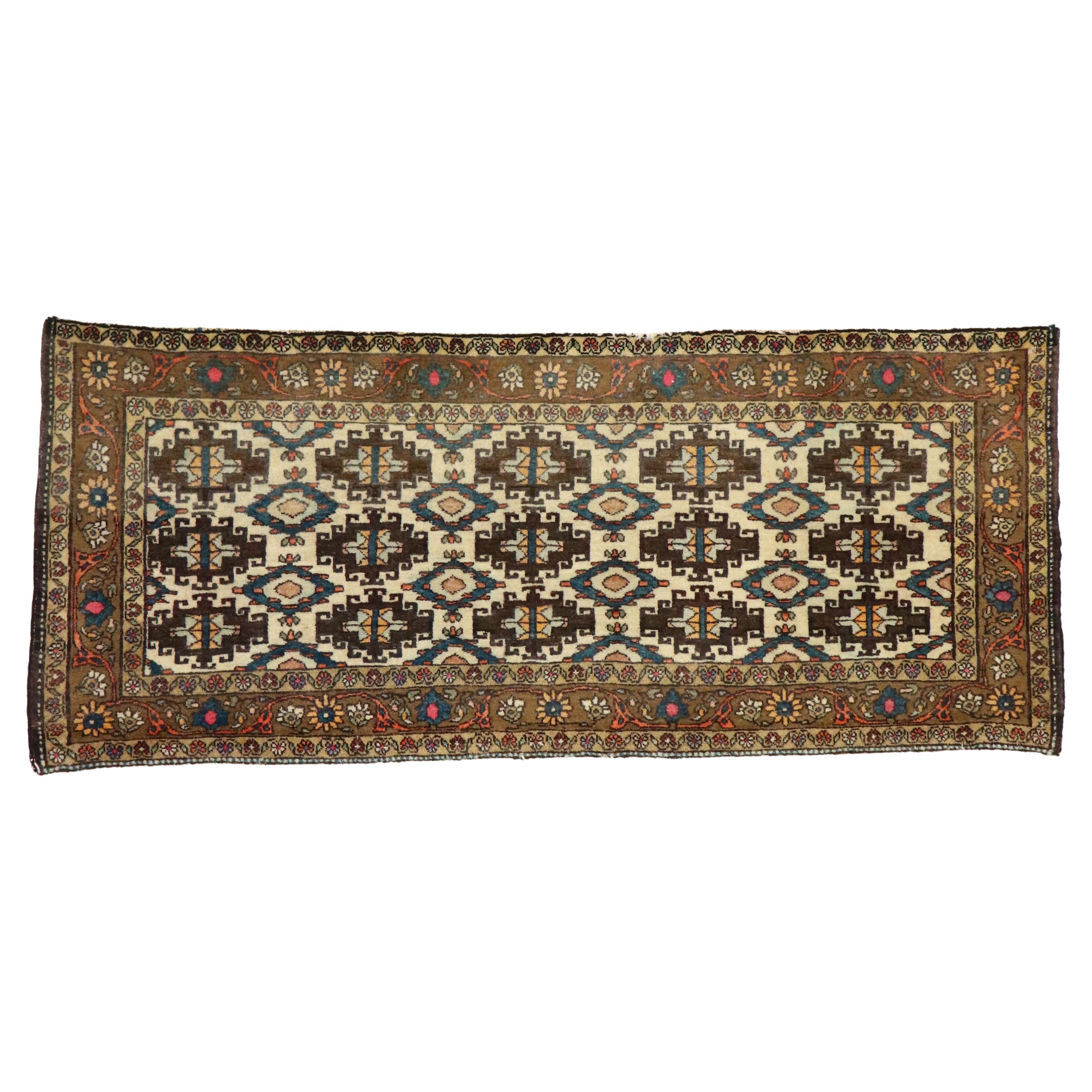1980's Persian Semnan Carpet