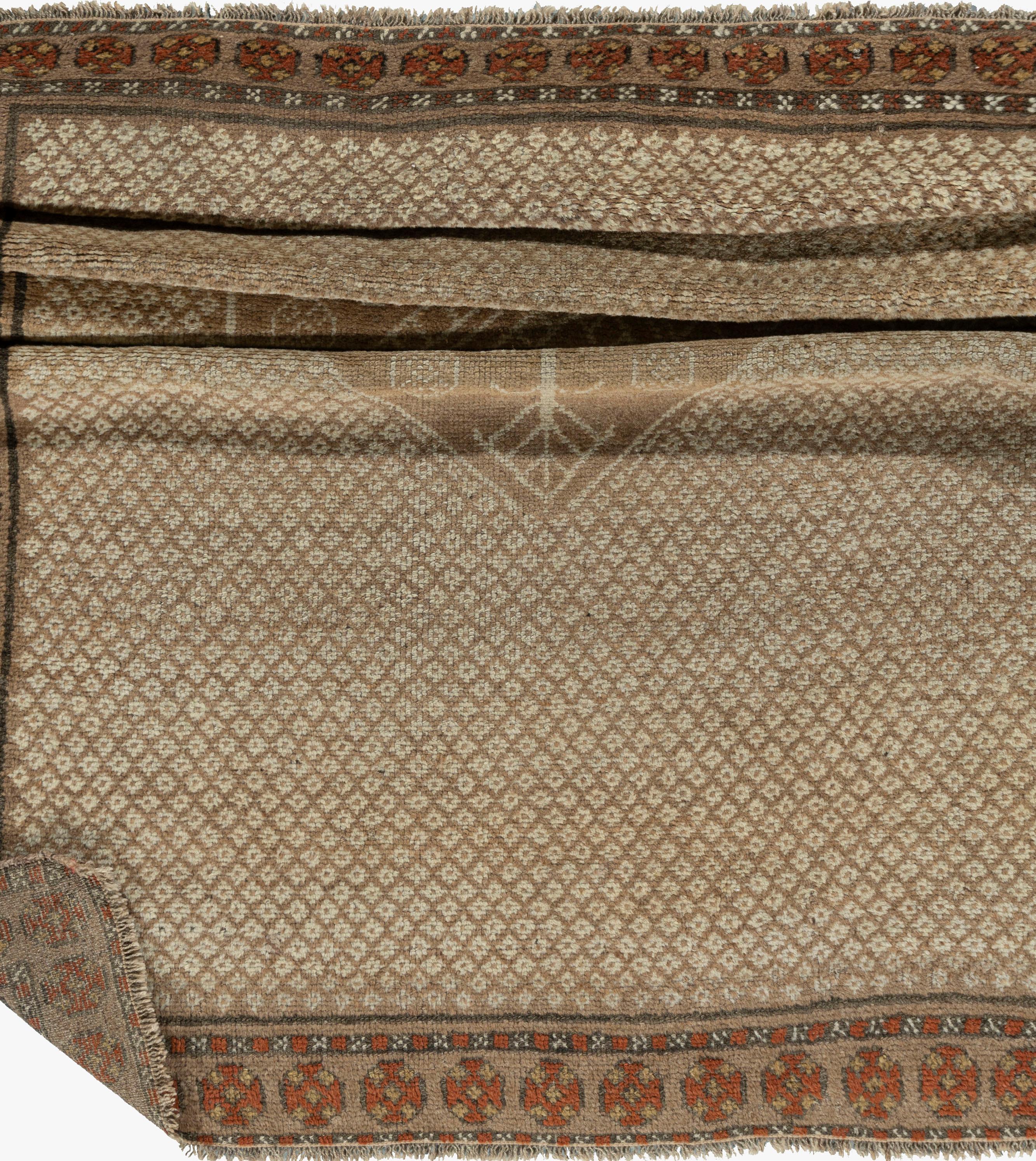 Wool Vintage Persian Serab Rug  4'4 x 6'10 For Sale