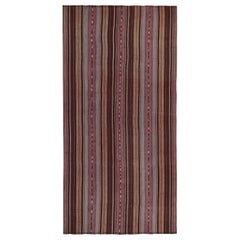 Vintage Persian Shahsavan Kilim in Polychromatic Stripes by Rug 
Kilim