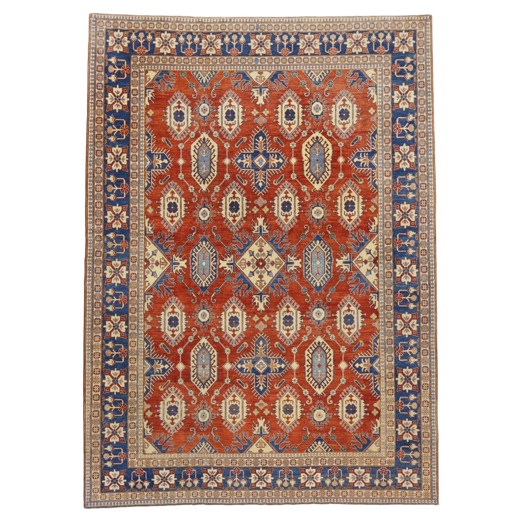 The Tribal Sovereign: A Vintage Shiraz Masterpiece of Modern Tribal Elegance For Sale